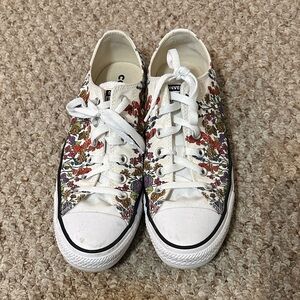 Converse Multicolor Floral Sneakers